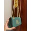 Dolce & Gabbana Calfskin 3.5 Chain phone bag Green