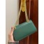 Dolce & Gabbana Calfskin 3.5 Chain phone bag Green