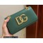 Dolce & Gabbana Calfskin 3.5 Chain phone bag Green