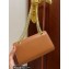 Dolce & Gabbana Calfskin 3.5 Chain phone bag Brown