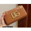 Dolce & Gabbana Calfskin 3.5 Chain phone bag Brown