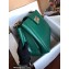 Dolce & Gabbana DG Amore Tote Bag in Calfskin Green