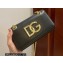 Dolce & Gabbana Calfskin 3.5 Chain phone bag Black