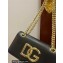 Dolce & Gabbana Calfskin 3.5 Chain phone bag Black