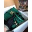 Dolce & Gabbana DG Amore Tote Bag in Calfskin Green