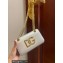 Dolce & Gabbana Calfskin 3.5 Chain phone bag Silver
