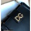 Dolce & Gabbana DG Amore Tote Bag in Calfskin Black