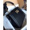 Dolce & Gabbana DG Amore Tote Bag in Calfskin Black