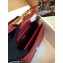 Dolce & Gabbana DG Amore Top Handle Bag in Calfskin Dark Red
