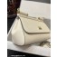 Dolce & Gabbana Medium Sicily bag in Dauphine Calfskin White