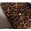 Dolce & Gabbana Medium Sicily bag in Leopard-print with crystal DG logo patch