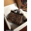 Dolce & Gabbana Medium Sicily bag in Leopard-print with crystal DG logo patch