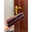 Dolce & Gabbana Large Devotion crossbody bag in quilted leather Burgundy