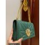 Dolce & Gabbana Large Devotion crossbody bag in quilted leather Green