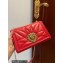 Dolce & Gabbana Large Devotion crossbody bag in quilted leather Red