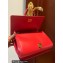 Dolce & Gabbana Large Devotion crossbody bag in quilted leather Red