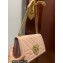 Dolce & Gabbana Large Devotion crossbody bag in quilted leather Nude