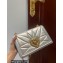 Dolce & Gabbana Large Devotion crossbody bag in quilted leather Silver