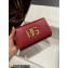 Dolce & Gabbana Calfskin 3.5 clutch bag Dark Red