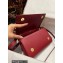 Dolce & Gabbana Calfskin 3.5 clutch bag Dark Red