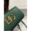 Dolce & Gabbana Calfskin 3.5 clutch bag Green