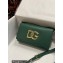 Dolce & Gabbana Calfskin 3.5 clutch bag Green