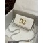 Dolce & Gabbana Calfskin 3.5 clutch bag White