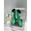 Chanel CC Logo Rain Boots Green 2022