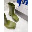 Balenciaga Trooper Rubber Boots Dark Green 2022