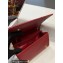 Dolce & Gabbana leather DG Girls shoulder bag Dark Red