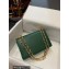Dolce & Gabbana leather DG Girls shoulder bag Green