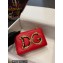 Dolce & Gabbana leather DG Girls shoulder bag Red