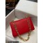 Dolce & Gabbana leather DG Girls shoulder bag Red