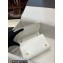 Dolce & Gabbana leather DG Girls shoulder bag White