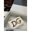 Dolce & Gabbana leather DG Girls shoulder bag White
