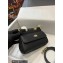 Dolce & Gabbana Small Sicily bag in Dauphine Calfskin Black