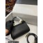 Dolce & Gabbana Small Sicily bag in Dauphine Calfskin Black