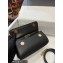 Dolce & Gabbana Small Sicily bag in Dauphine Calfskin Black
