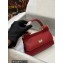 Dolce & Gabbana Small Sicily bag in Dauphine Calfskin Red