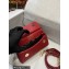 Dolce & Gabbana Small Sicily bag in Dauphine Calfskin Red