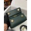 Dolce & Gabbana Small Sicily bag in Dauphine Calfskin Green
