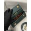 Dolce & Gabbana Small Sicily bag in Dauphine Calfskin Green