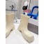Balenciaga Trooper Rubber Boots Creamy 2022