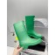 Chanel CC Logo Rain Boots Green 2022