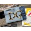 Dolce & Gabbana DG Girls shoulder bag in patchwork denim and plain calfskin