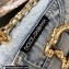 Dolce & Gabbana DG Girls shoulder bag in patchwork denim and plain calfskin