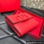 Valentino VLogo Signature Grainy Calfskin Flap Wallet Red 2022