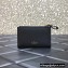 Valentino VLogo Signature Grainy Calfskin coin purse and cardholder with Zip Black 2022