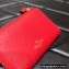 Valentino VLogo Signature Grainy Calfskin coin purse and cardholder with Zip Red 2022