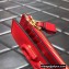 Valentino VLogo Signature Grainy Calfskin coin purse and cardholder with Zip Red 2022